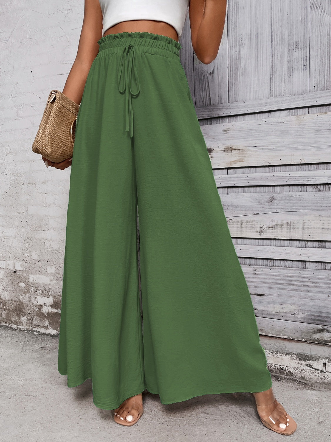 Waistline Wow Wide Leg Pants