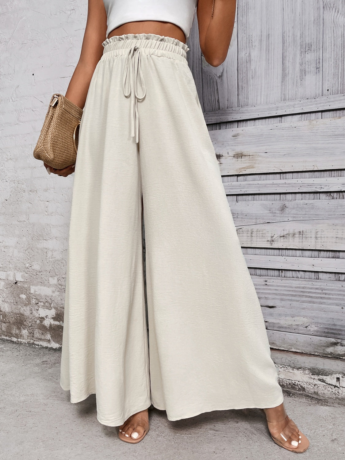 Waistline Wow Wide Leg Pants