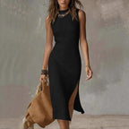 Willow Form Sleeveless Midi Dress