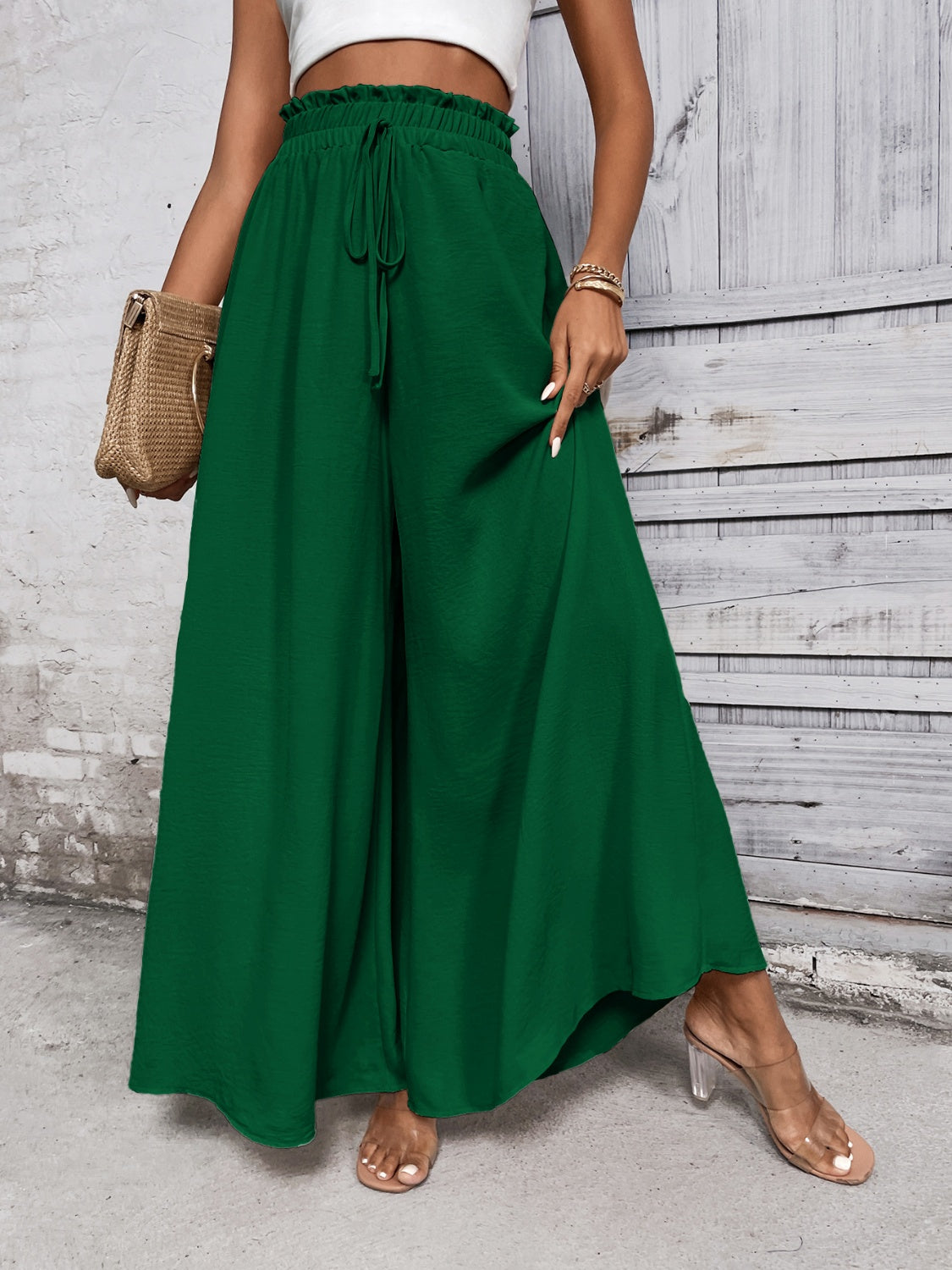 Waistline Wow Wide Leg Pants