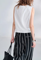 Fern Linen Vest