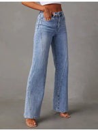 River Straight-Leg Jeans