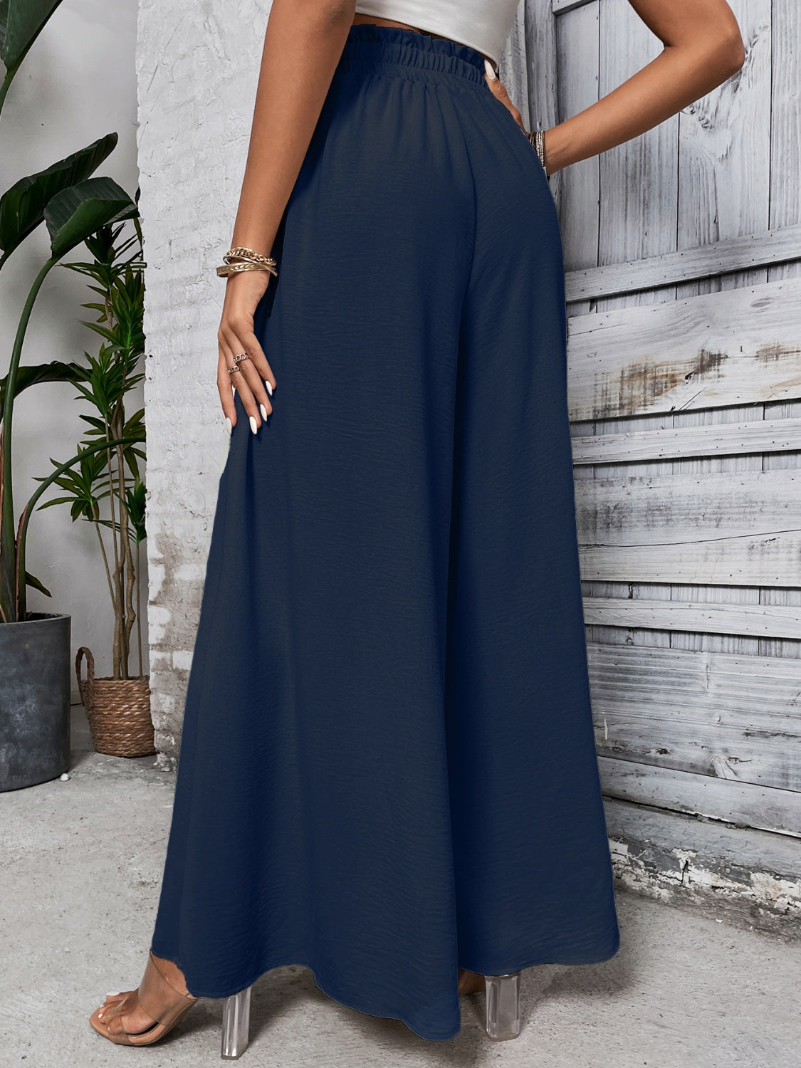 Waistline Wow Wide Leg Pants