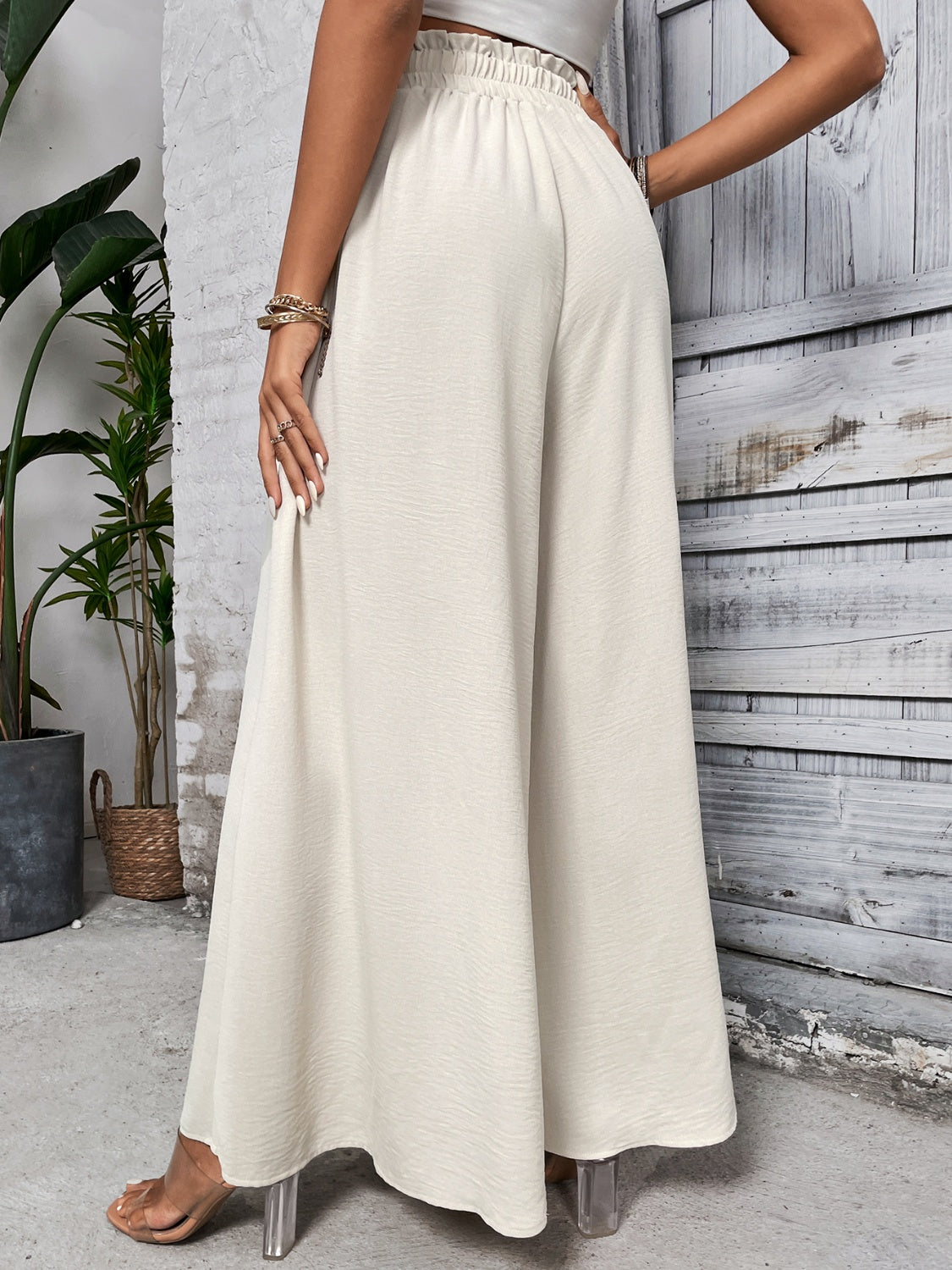 Waistline Wow Wide Leg Pants