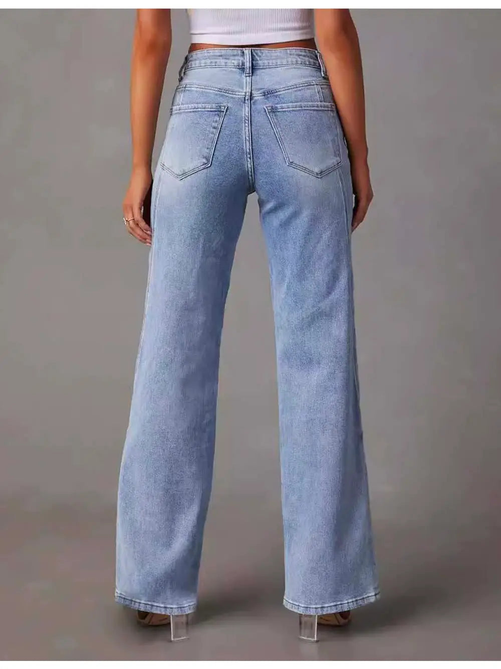 River Straight-Leg Jeans