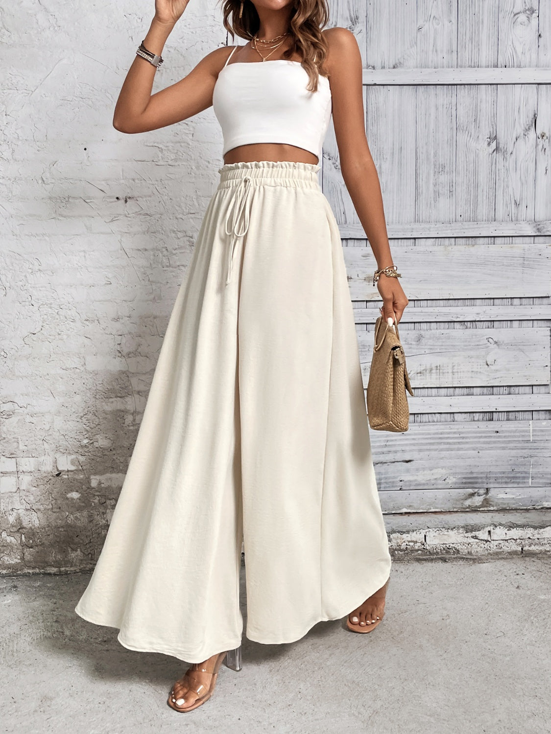 Waistline Wow Wide Leg Pants