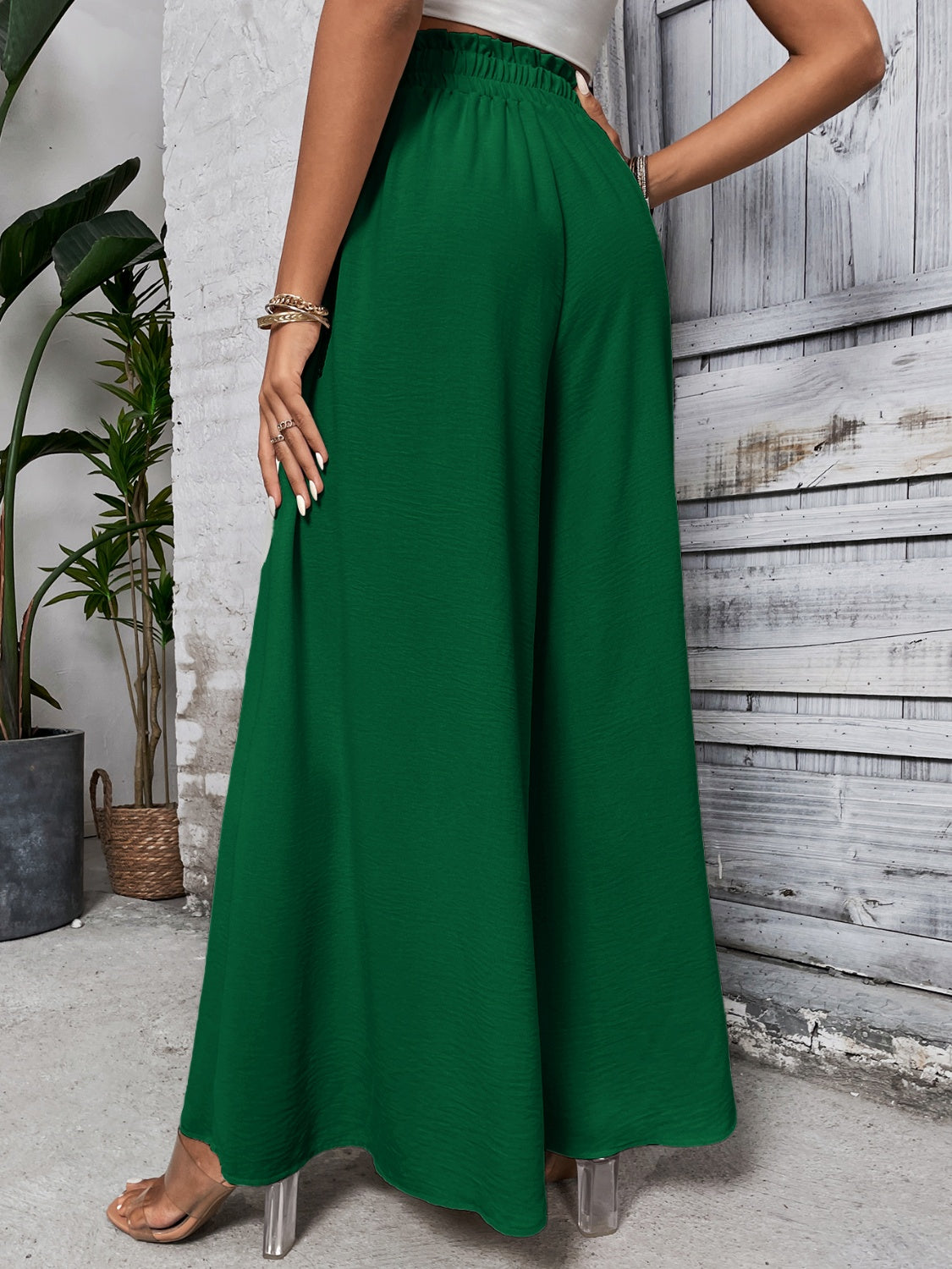 Waistline Wow Wide Leg Pants