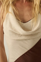 Laurel Colorblock Linen Maxi Dress