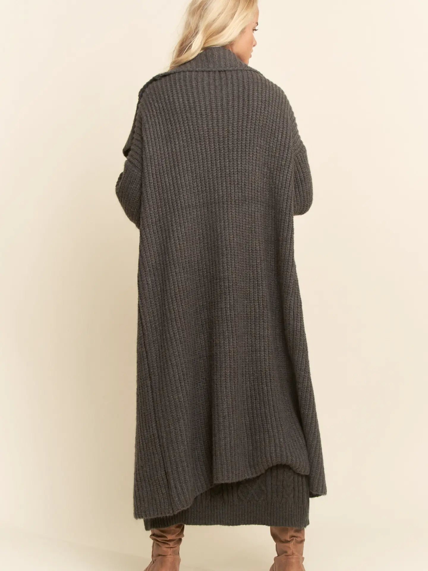 Aspen Cable Knit Maxi Dress