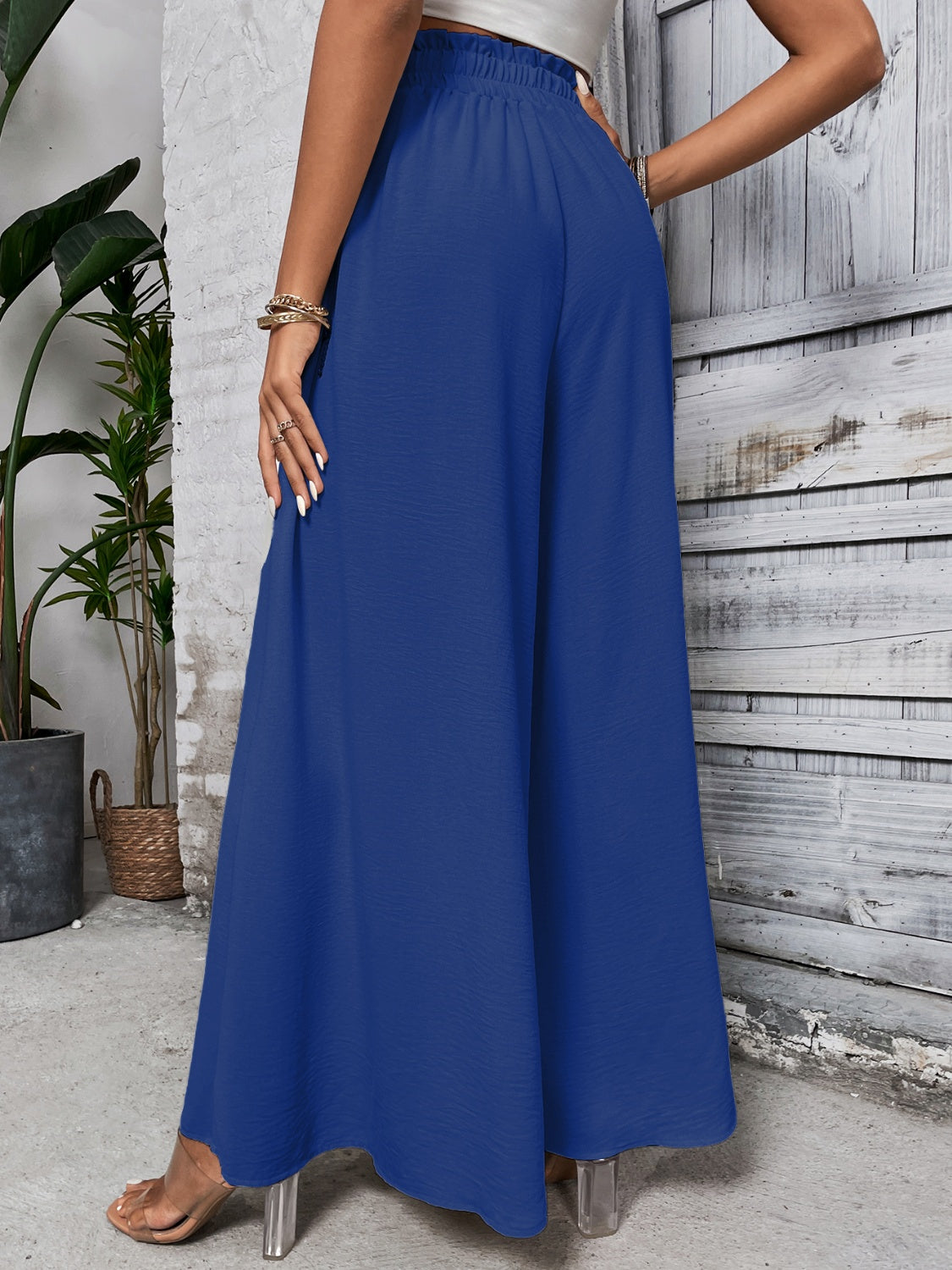 Waistline Wow Wide Leg Pants