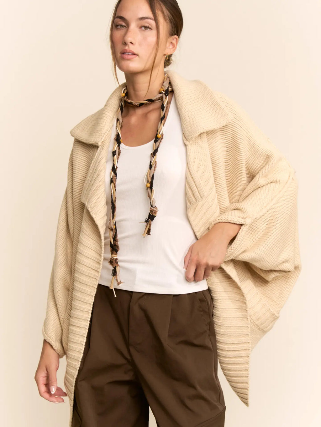 Aspen Cocoon Knit Cardigan