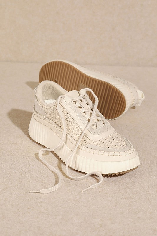 DOLEA-CHUNKY PLATFORM SNEAKERS