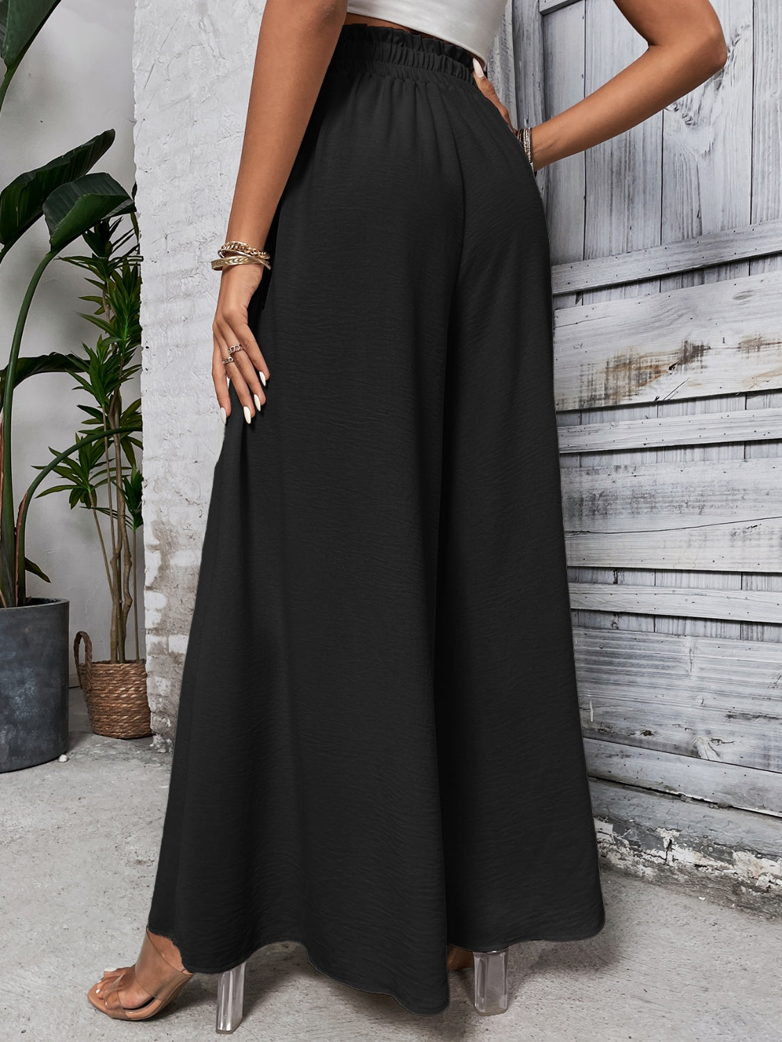 Waistline Wow Wide Leg Pants