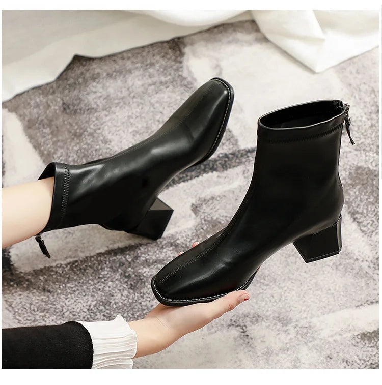 Chunky Nightfall Ankle Boots
