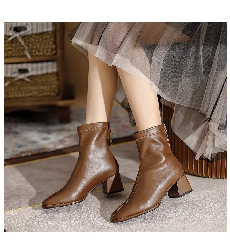 Chunky Nightfall Ankle Boots