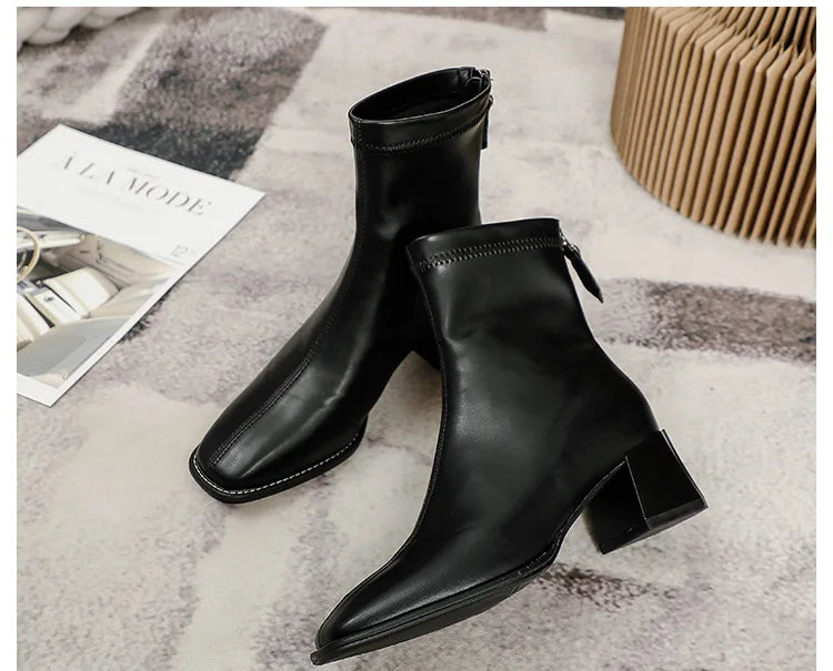 Chunky Nightfall Ankle Boots