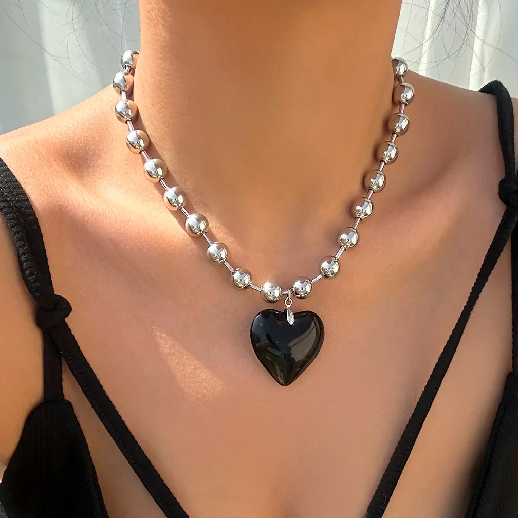 Morning Dew Heart Necklace