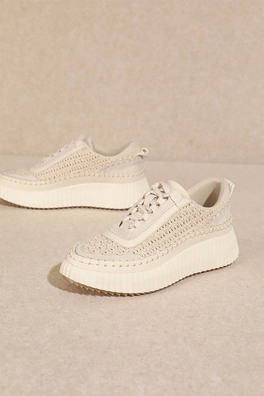 DOLEA-CHUNKY PLATFORM SNEAKERS