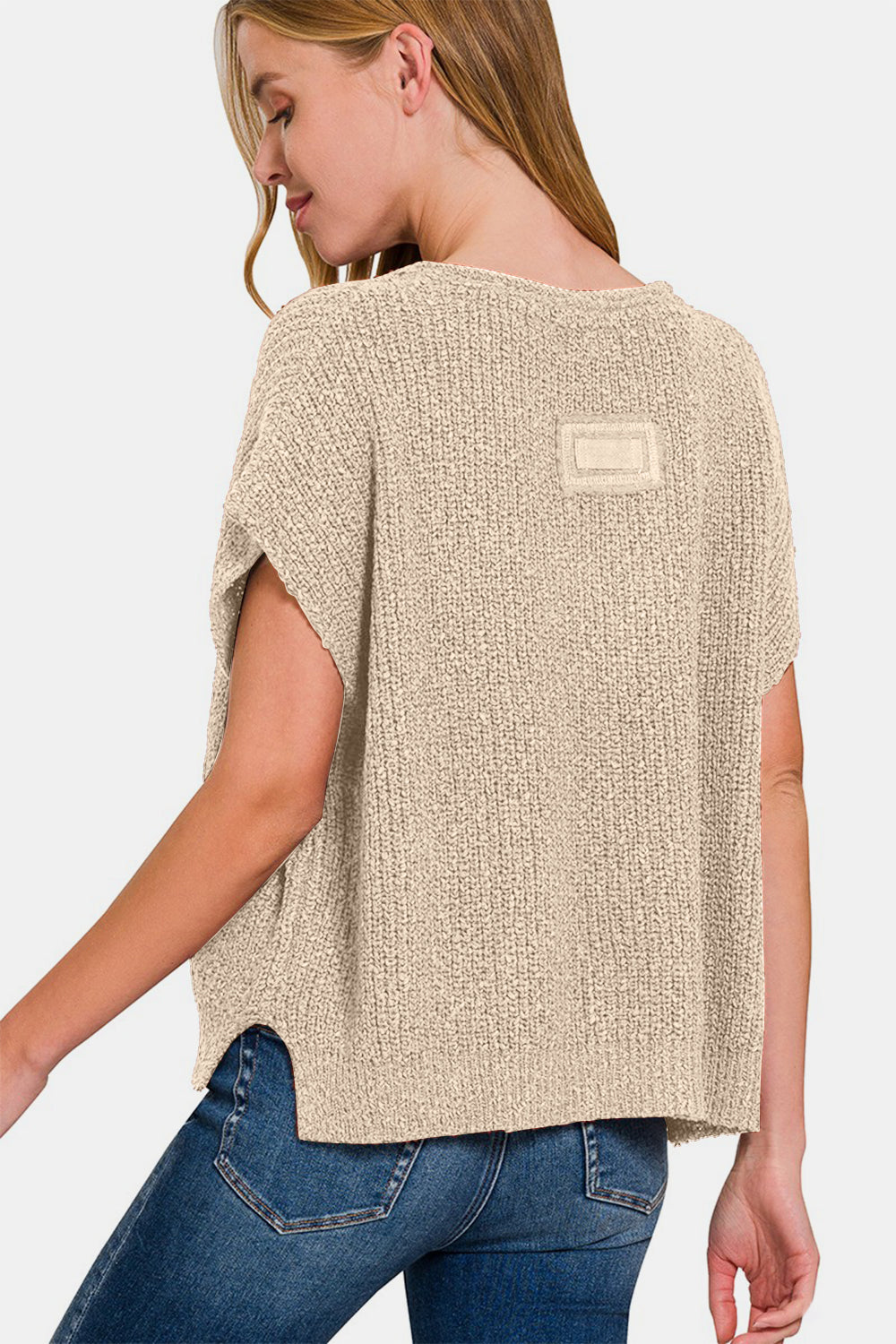 Zenana Side Slit Sweater
