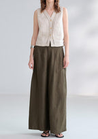 Fern Linen Vest