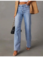 River Straight-Leg Jeans