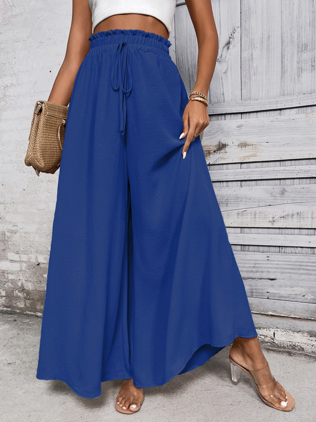 Waistline Wow Wide Leg Pants