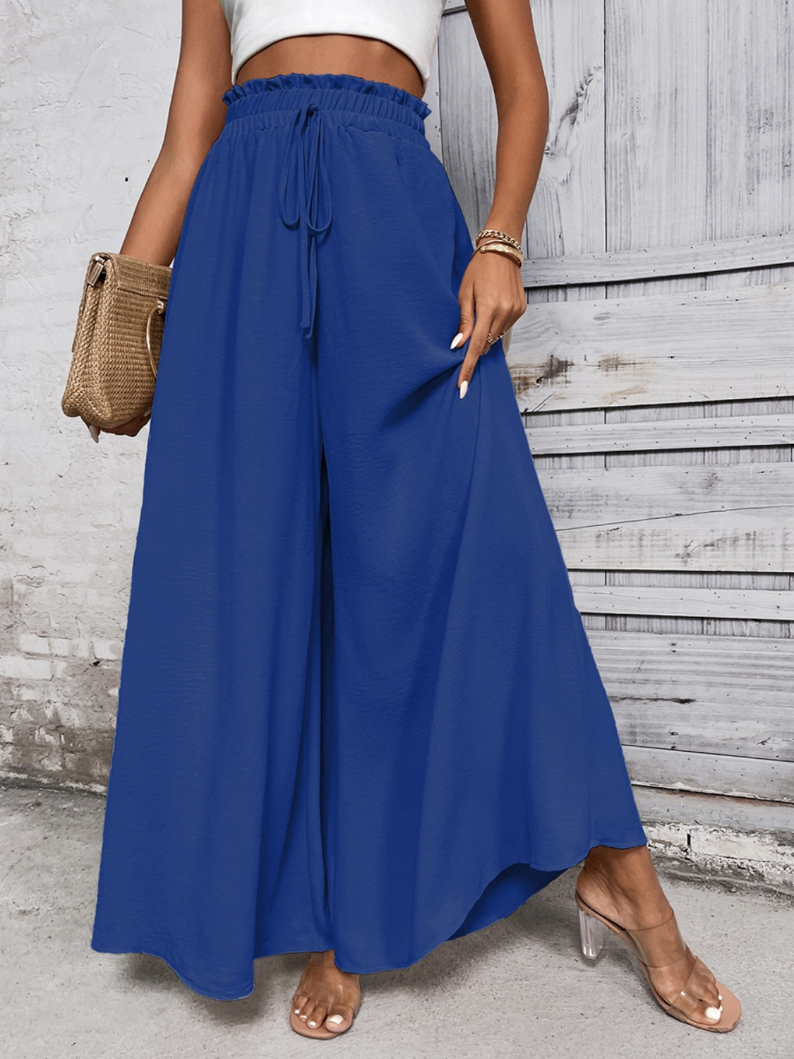 Waistline Wow Wide Leg Pants